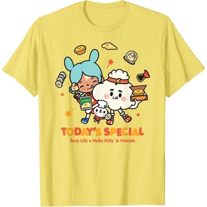 image:imageToca Life x Hello Kitty amp Friends Todays Special TShirtLemon Yellow
