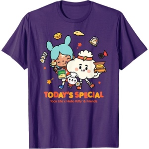 image:imageToca Life x Hello Kitty amp Friends Todays Special TShirtPurple