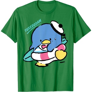 image:imageTuxedosam Beach Day Summer TShirtKelly Green