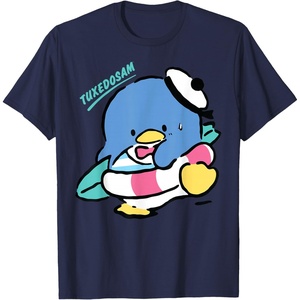 image:imageTuxedosam Beach Day Summer TShirtNavy Blue