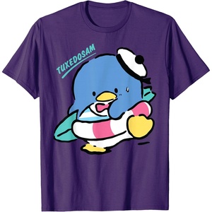 image:imageTuxedosam Beach Day Summer TShirtPurple