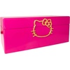image:imageHello Kitty Sanrio Gold Icon Pink Lacquer Wood Jewelry Box Jewelry Box with Suede Lining Officially Licensed