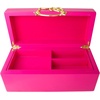 image:imageHello Kitty Sanrio Gold Icon Pink Lacquer Wood Jewelry Box Jewelry Box with Suede Lining Officially Licensed