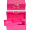 image:imageHello Kitty Sanrio Gold Icon Pink Lacquer Wood Jewelry Box Jewelry Box with Suede Lining Officially Licensed