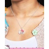 image:imageHello Kitty Sanrio Womens Shaker Pendant Necklace 18  Silver Plated Necklace Officially Licensed