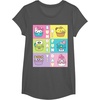 image:imageSundae Fun Day ft Sanrio Characters Ice Cream Dessert TShirtAsphalt Grey