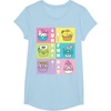 image:imageSundae Fun Day ft Sanrio Characters Ice Cream Dessert TShirtBaby Blue