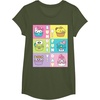 image:imageSundae Fun Day ft Sanrio Characters Ice Cream Dessert TShirtOlive Green